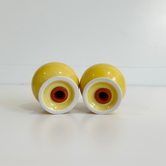 Fiestaware classic sunflower yellow salt & pepper shaker set Fiesta - Picture 5 of 5